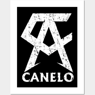 vintage logo canelo alvarez Posters and Art